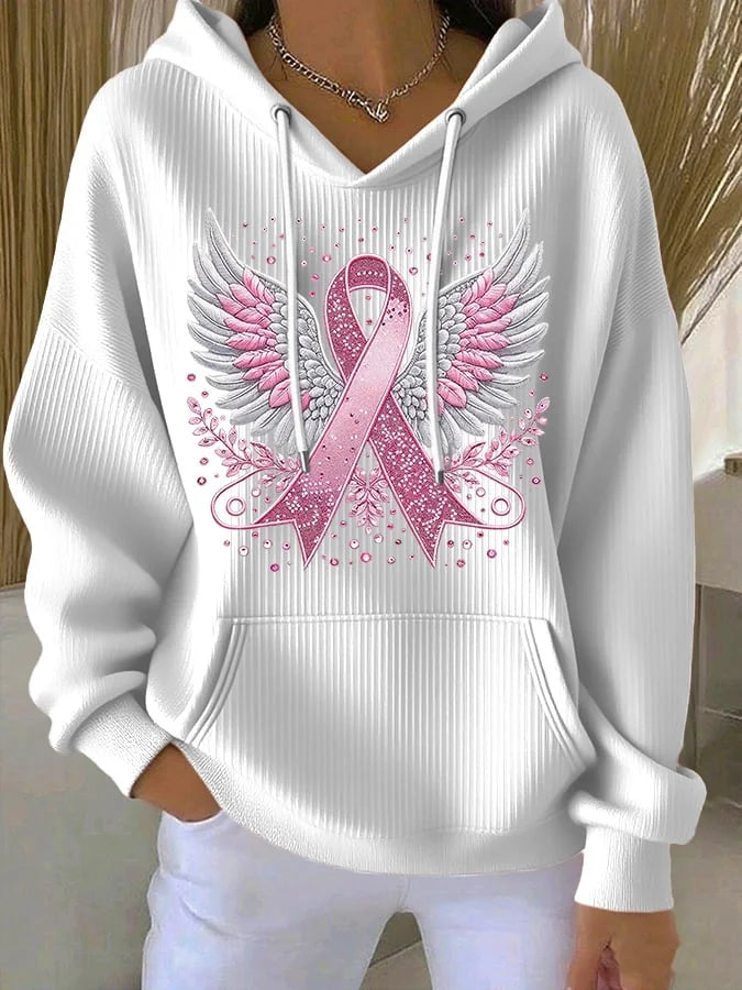 Clara | Trendiger Hoodie mit Ribbon-Akzenten für Damen