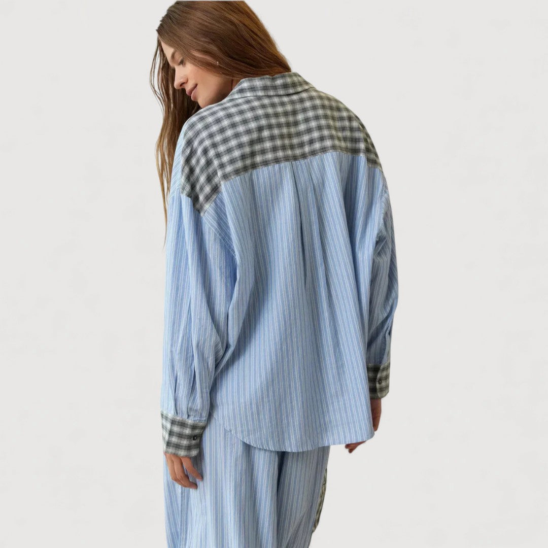 Emilia | Komfortables Pyjama-Set Damen stilvoll getragen