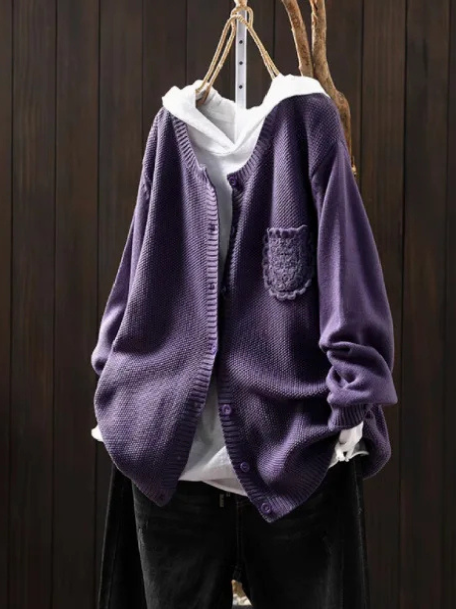 Lara | Strickcardigan für Damen im modernen Stil