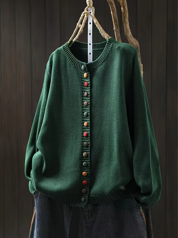 Julia | Zeitloser Strickcardigan für Damenmode