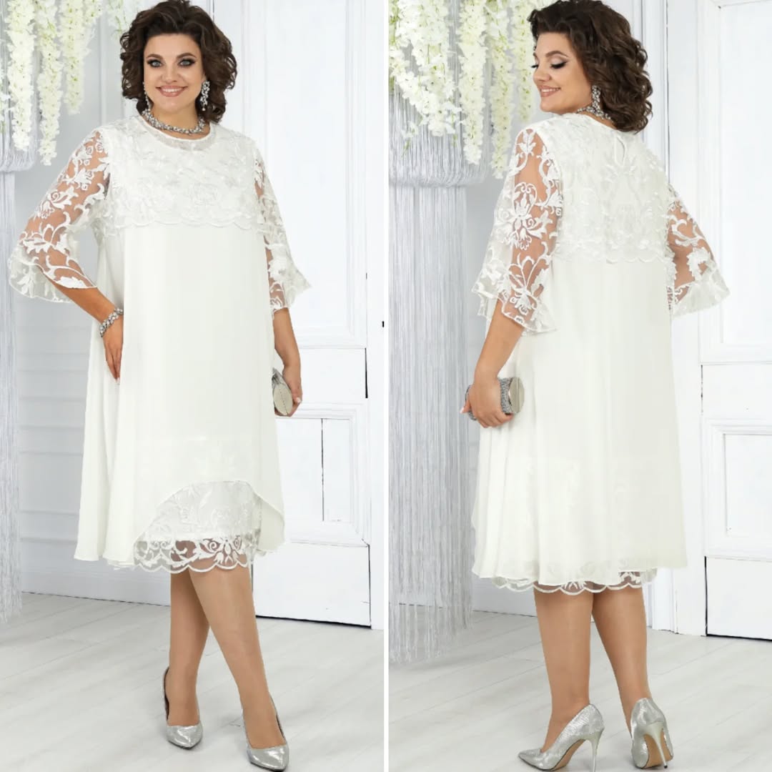Paula | Lässiges Damen Midikleid elegant
