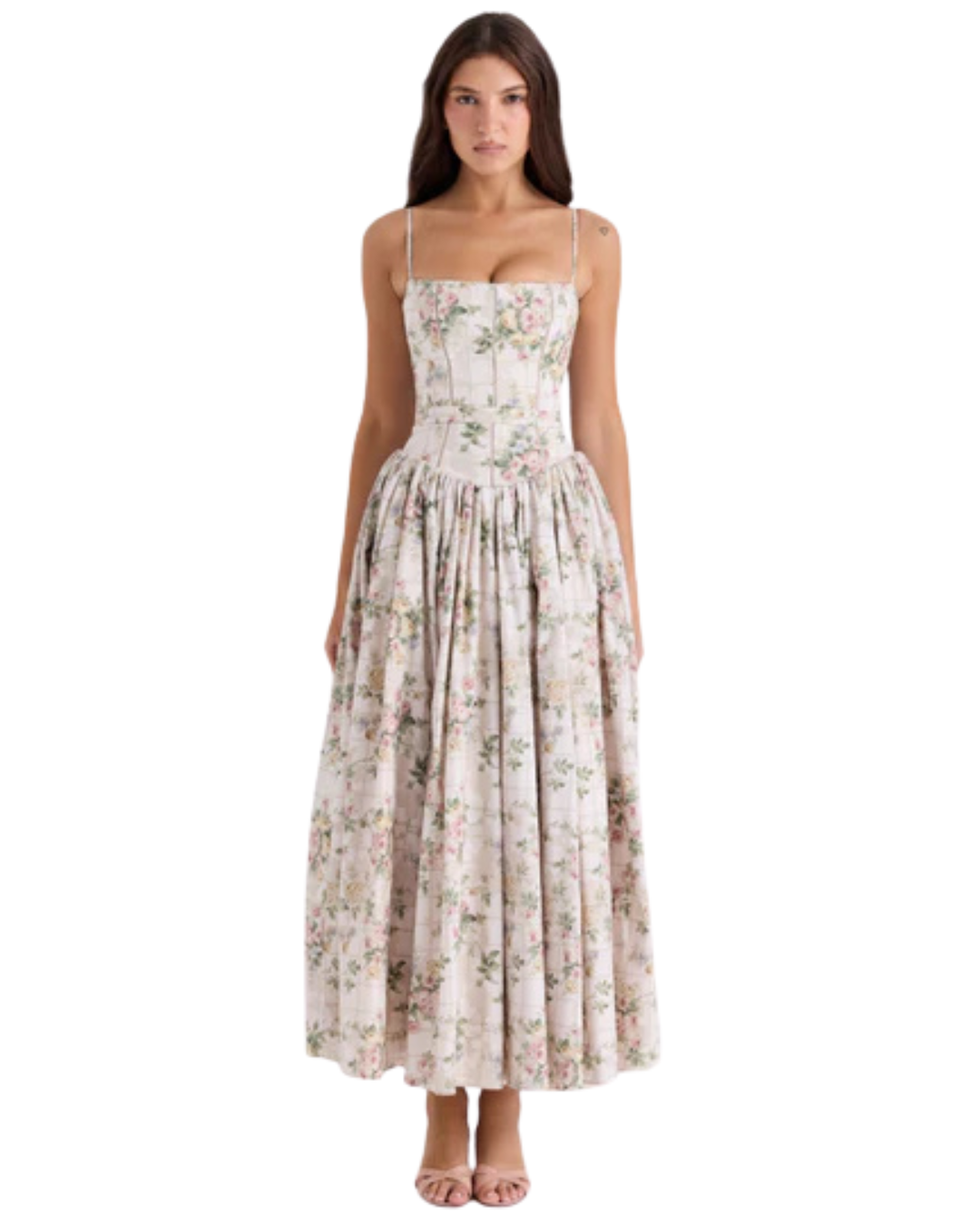 Carina | Vintage Kleid mit eleganter Schleifendetail