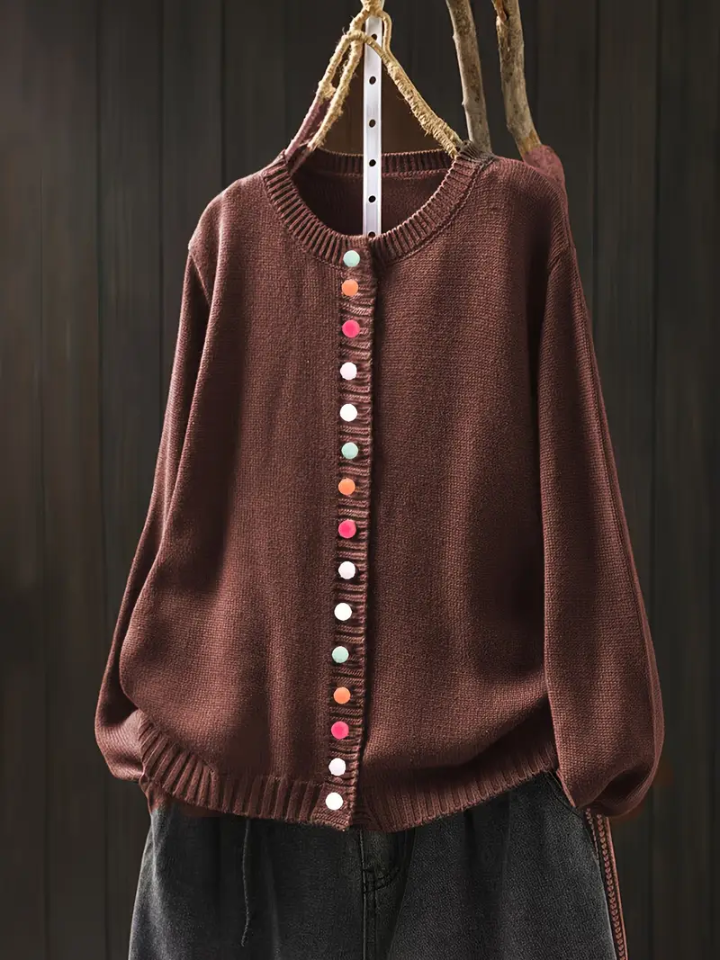 Julia | Zeitloser Strickcardigan für Damenmode