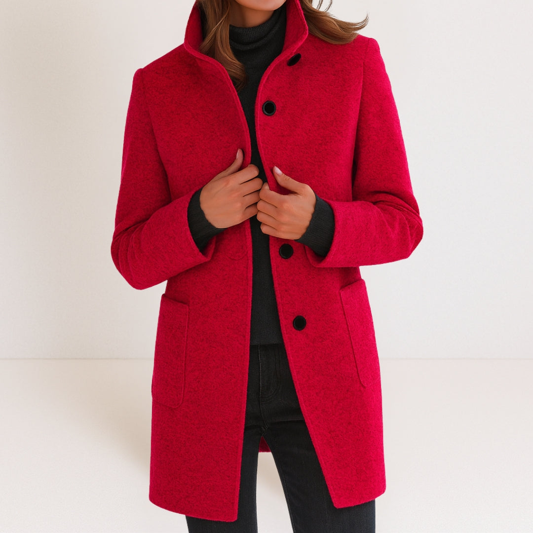 Leonie | Damenjacke hoher Kragen modern elegant