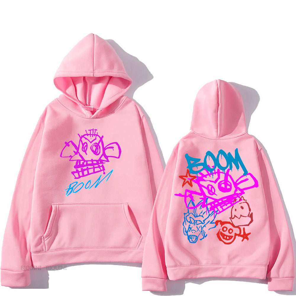 Sophie | Damen Langarm-Hoodie mit stylischem Jinx Motiv