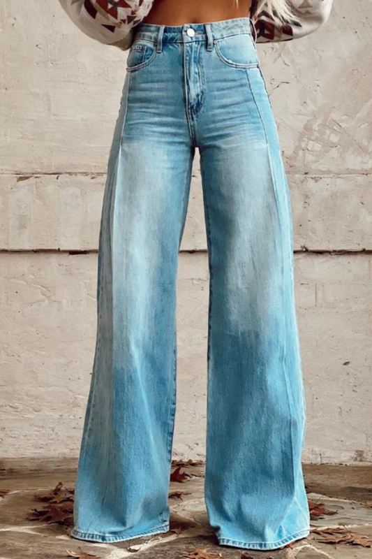 Amelie | Weite Damenjeans im zeitlosen Denim-Stil