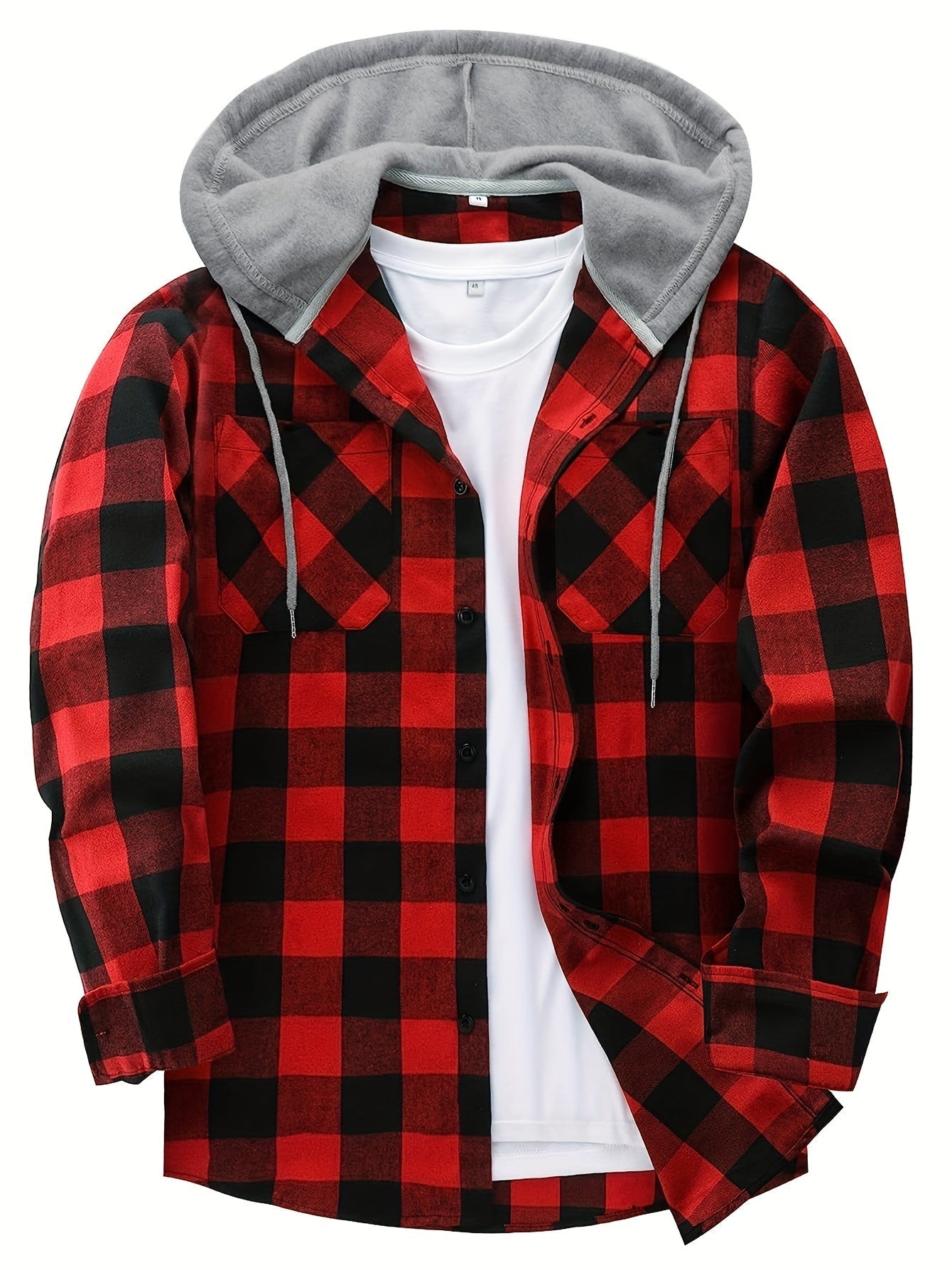 Lukas | Timberland Flanellhemd Mit Angesetztem Hoodie
