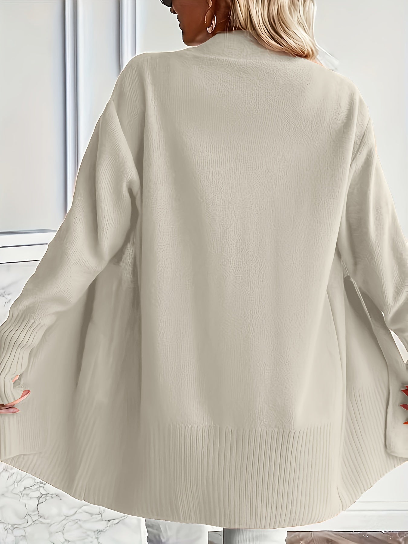 Leonie | Kuscheliger Cardigan Offener Schnitt