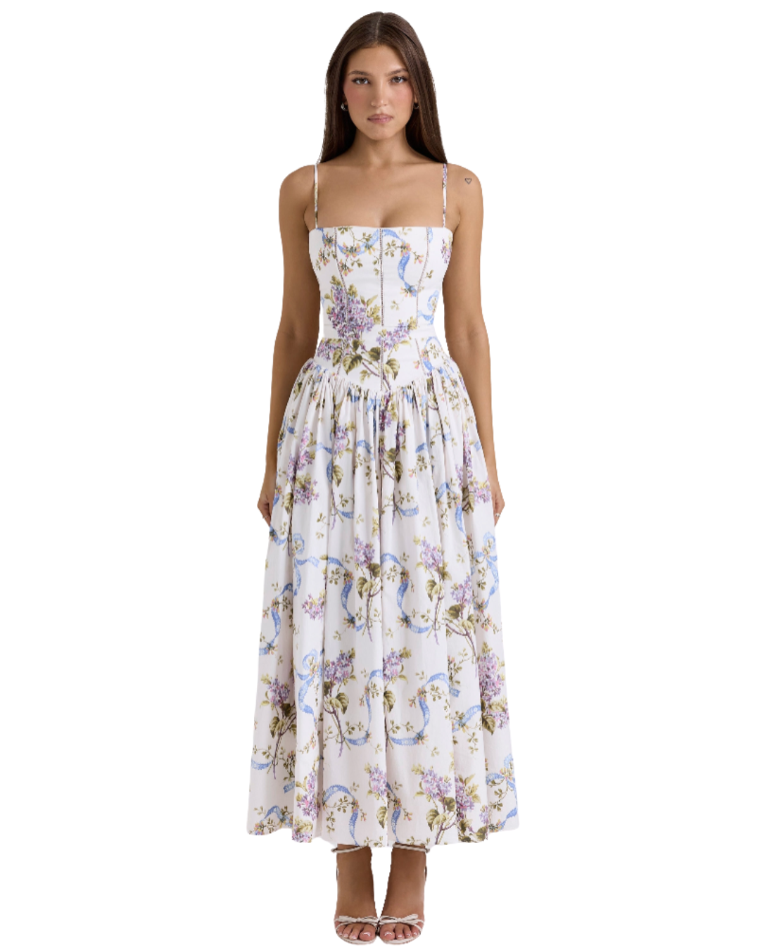 Carina | Vintage Kleid mit eleganter Schleifendetail