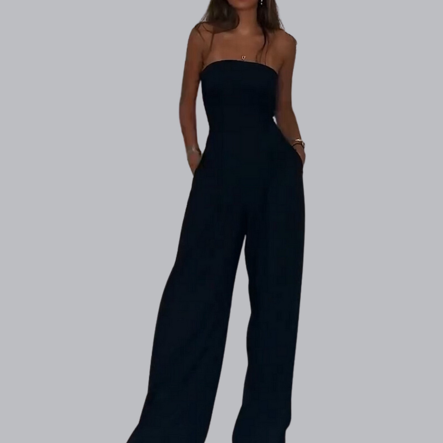 Marie | Luftiger Damen Jumpsuit modern und stilvoll geschnitten