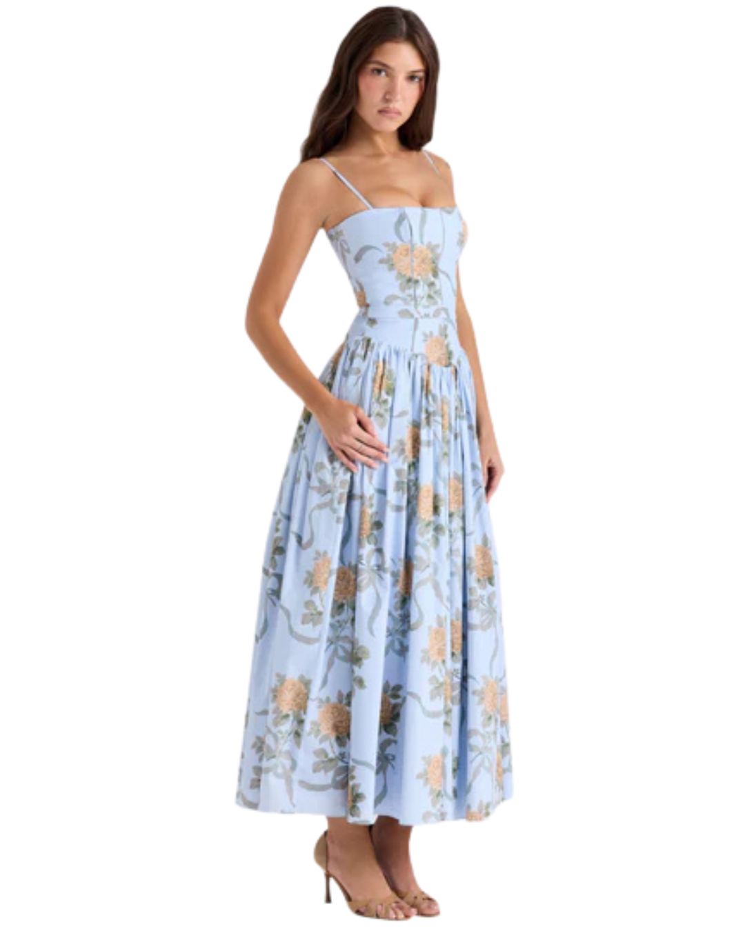 Carina | Vintage Kleid mit eleganter Schleifendetail