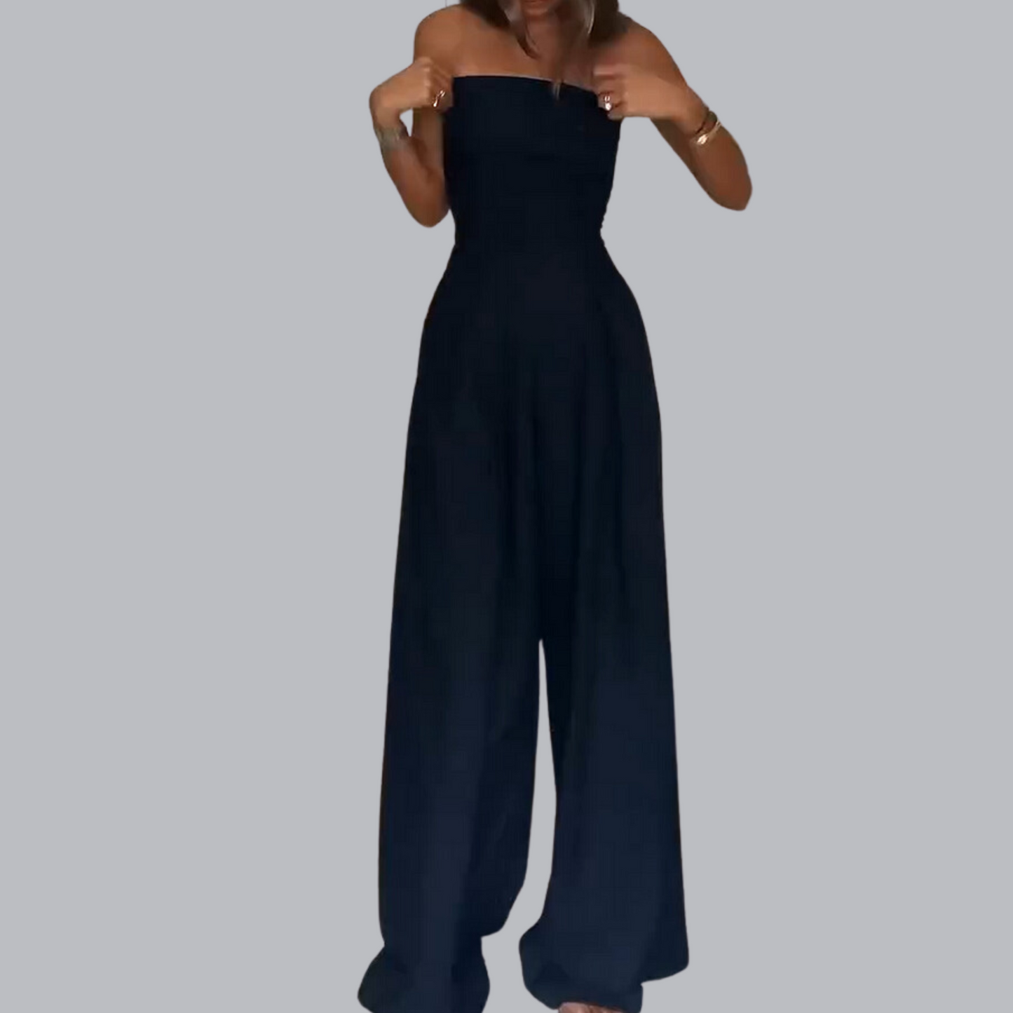 Marie | Luftiger Damen Jumpsuit modern und stilvoll geschnitten