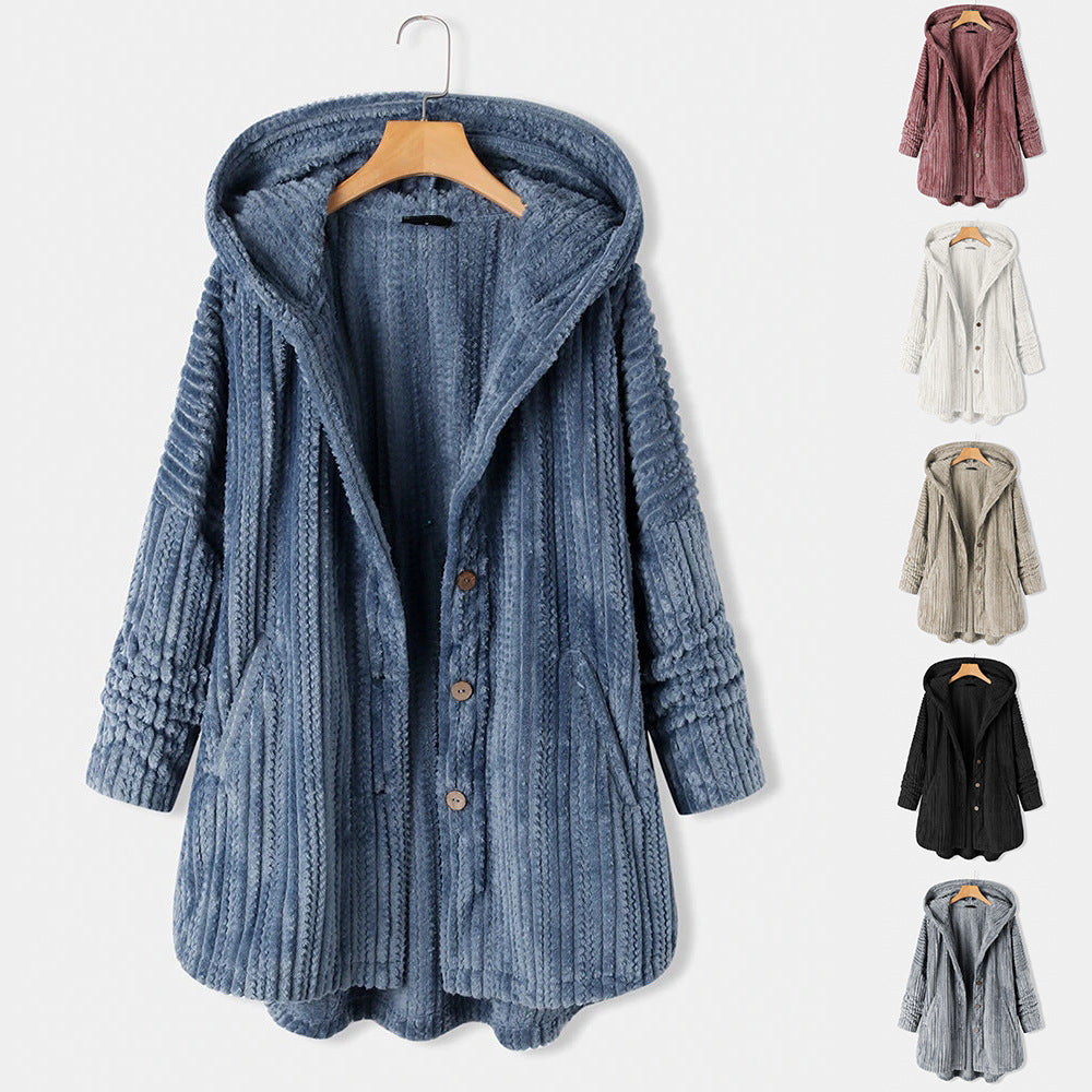Nina | Damen Wintermantel elegant geschnitten