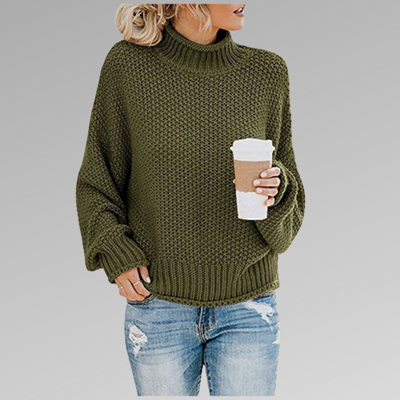 Carina | Stilvoller Pullover mit modernem Kragendesign