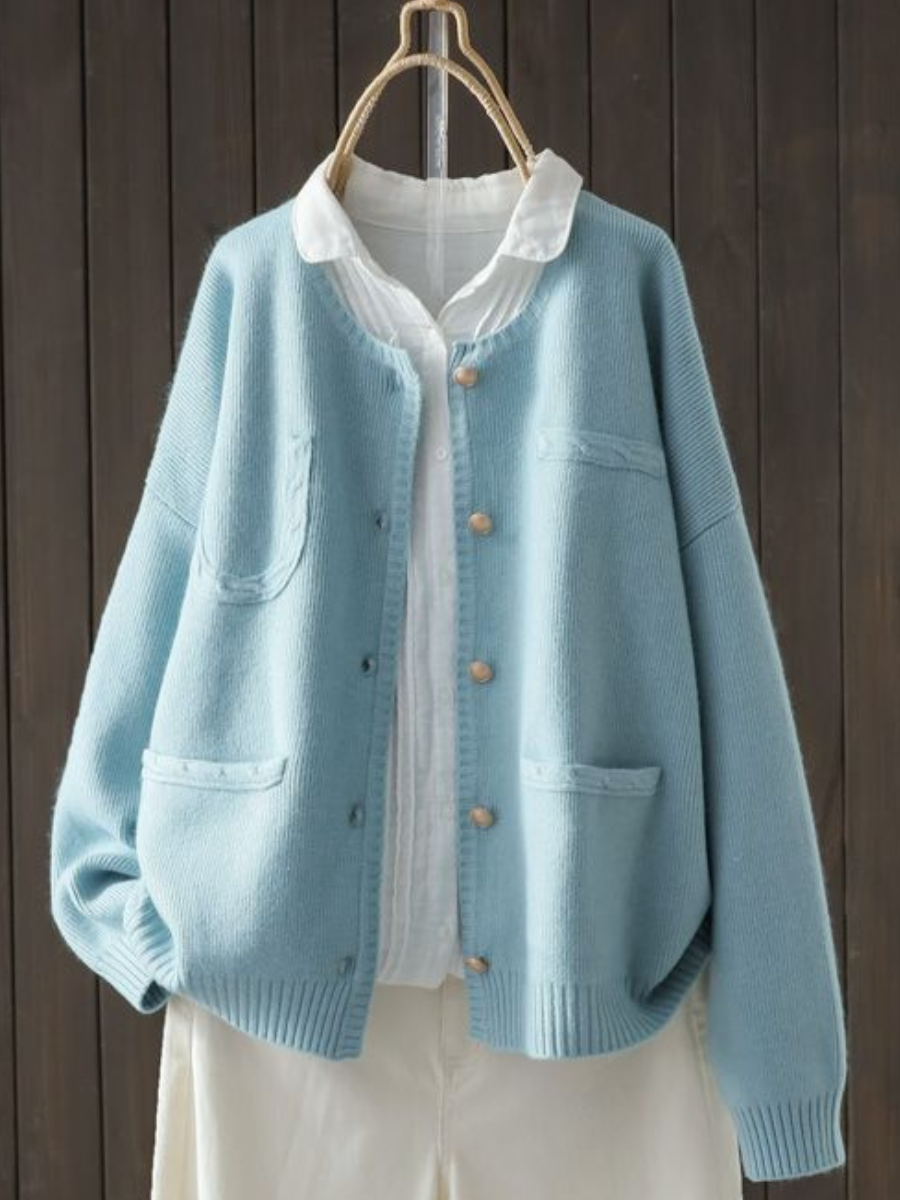 Lea | Eleganter Strickcardigan für Damen im Alltag