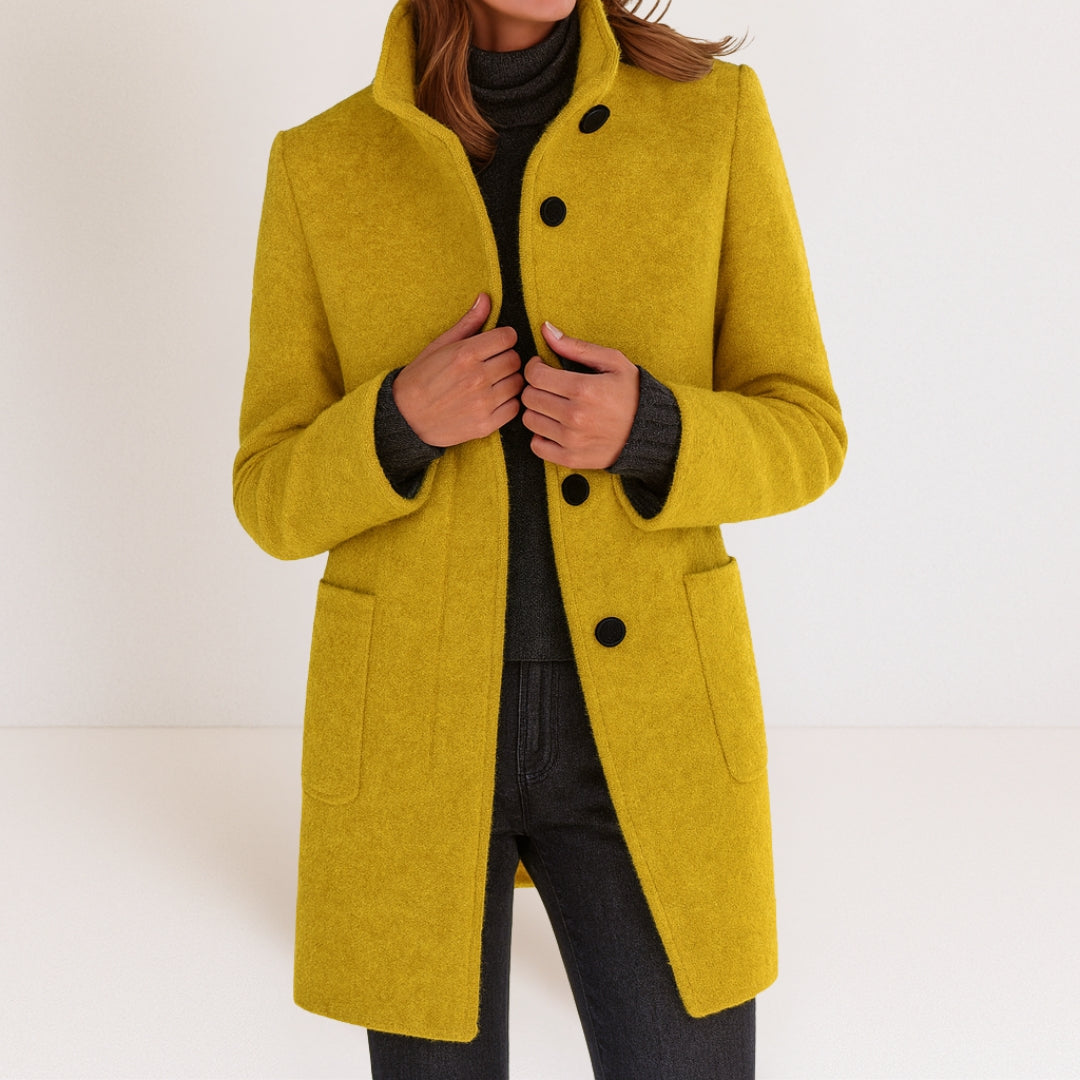 Leonie | Damenjacke hoher Kragen modern elegant