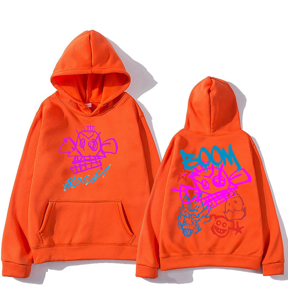Sophie | Damen Langarm-Hoodie mit stylischem Jinx Motiv
