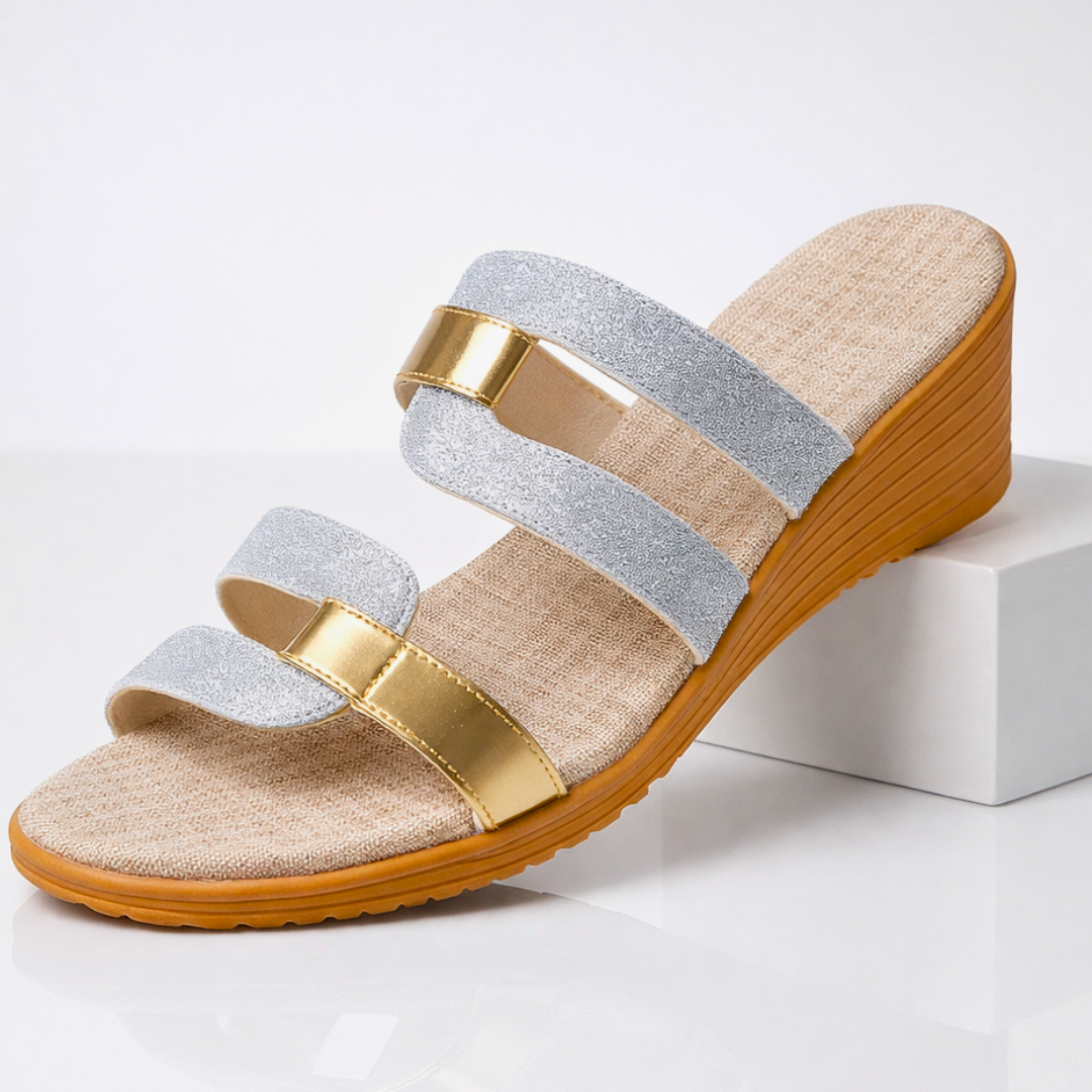 Ella | Stilvolle Damen Slide Sandalen