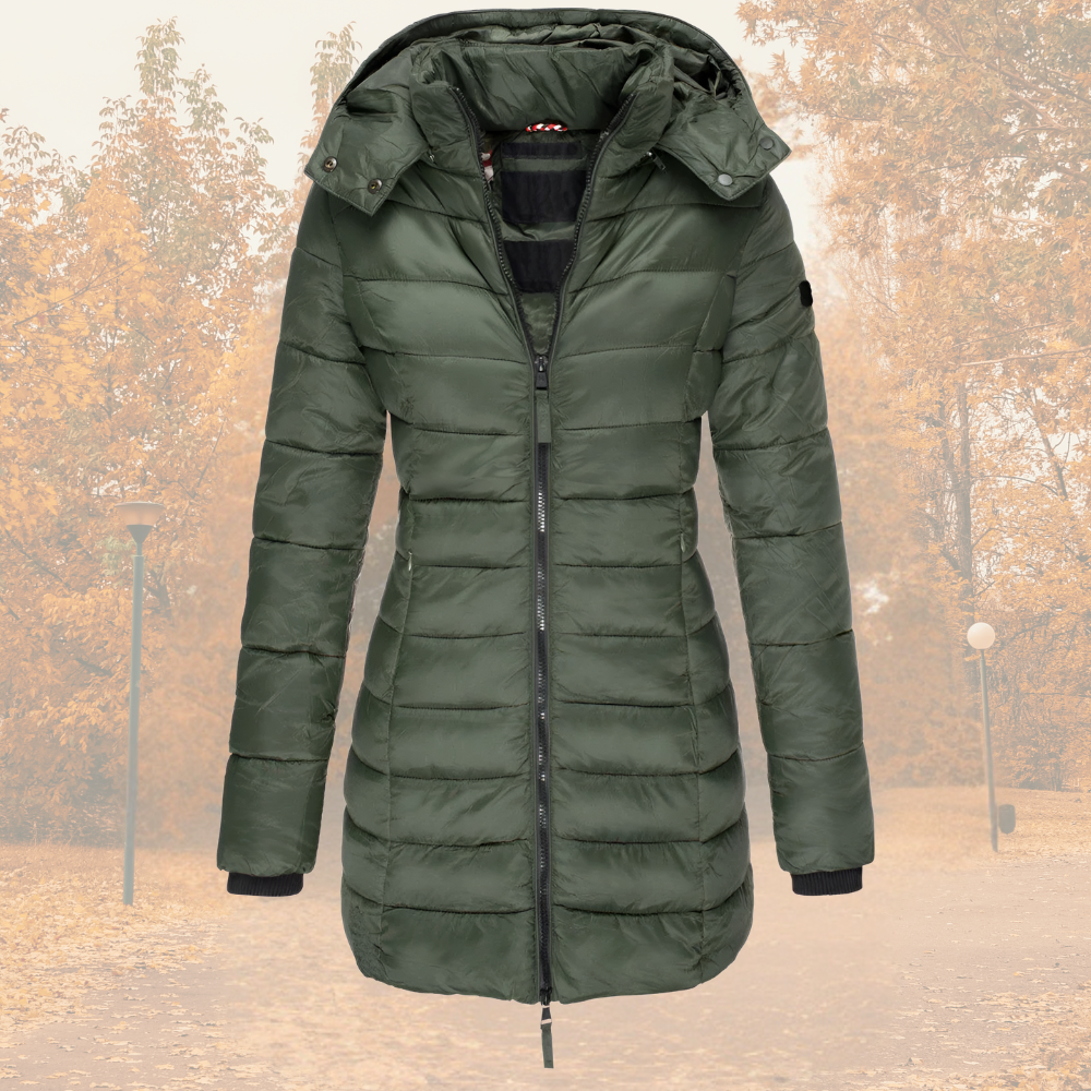Lena | Damenparka warm gefüttert im trendigen Design