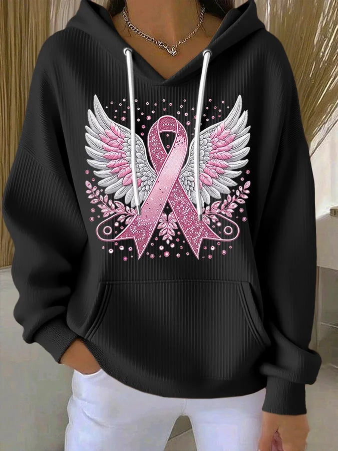 Clara | Trendiger Hoodie mit Ribbon-Akzenten für Damen