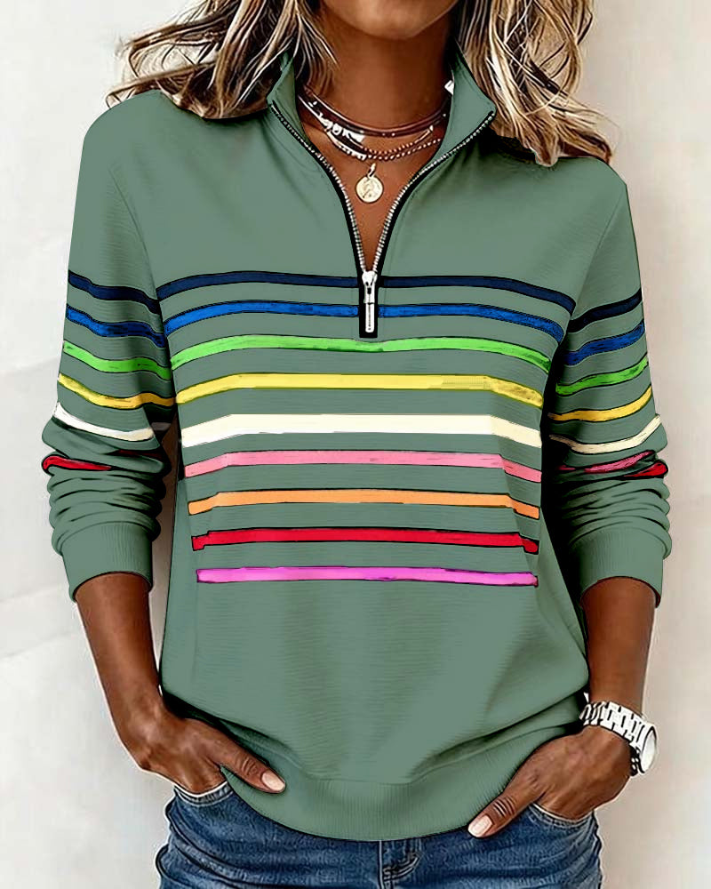 Hannah | Moderner Damen Sweatshirtstil elegant geschnitten