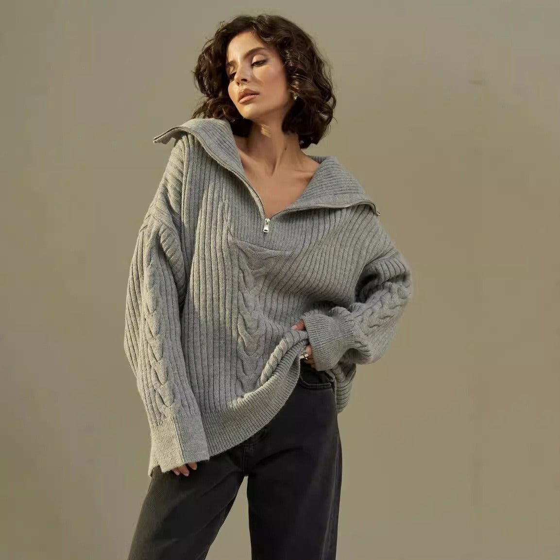 Lea | Komfortabler Pullover für Damen im Oversized-Look