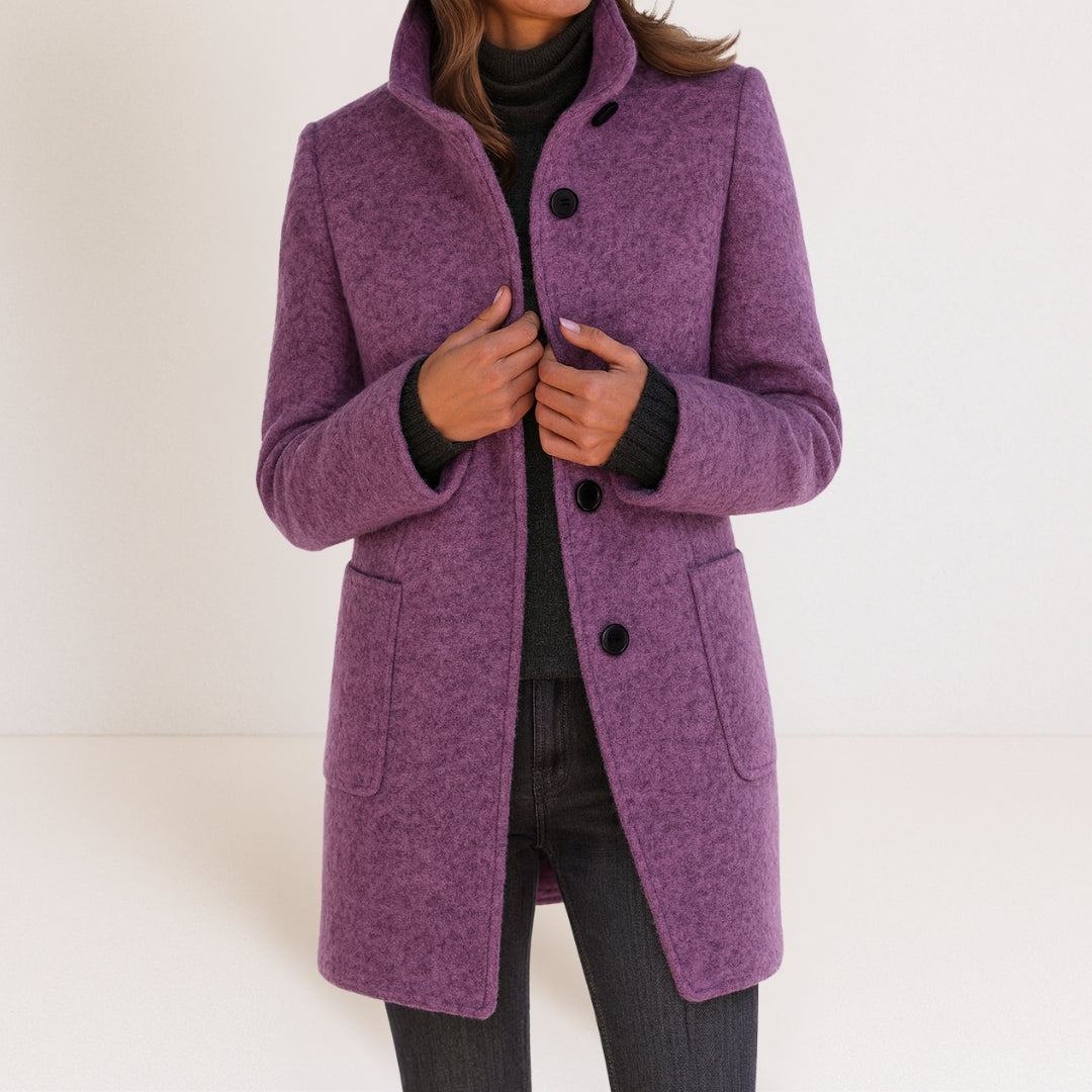 Leonie | Damenjacke hoher Kragen modern elegant