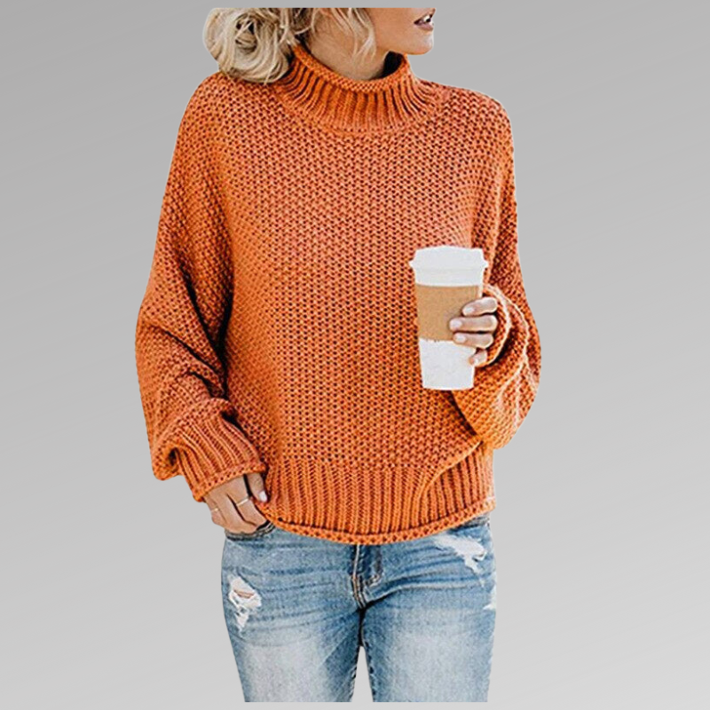 Carina | Stilvoller Pullover mit modernem Kragendesign