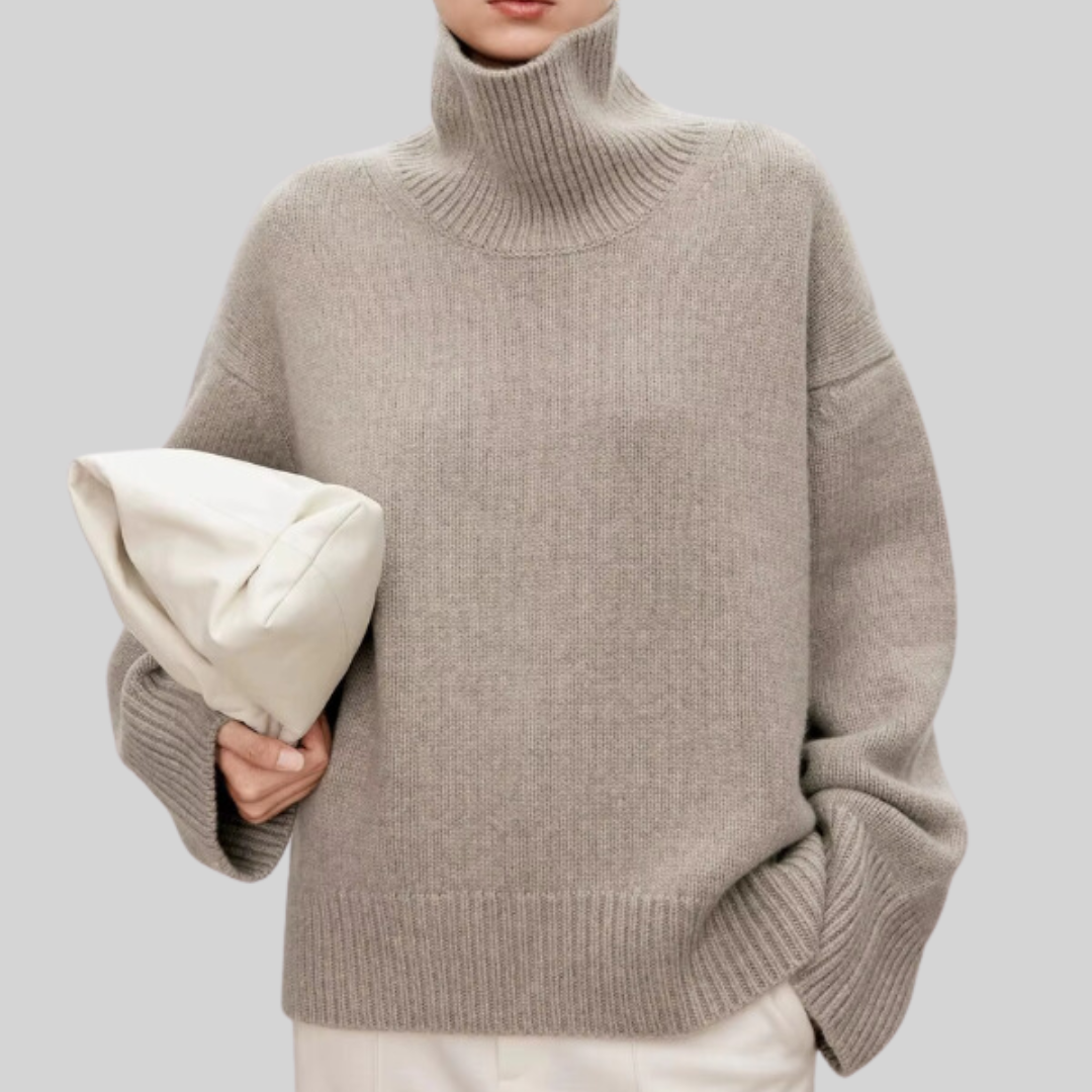 Isabel | Pullover Damen mit weichem Rollkragen