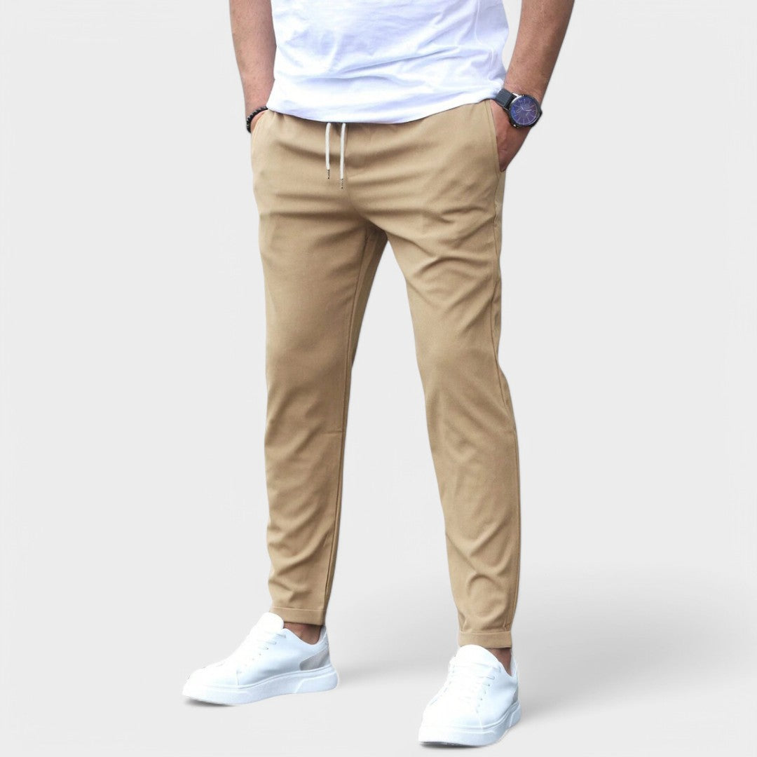 Leon | Elegante Slim Fit Stretch-Hosen