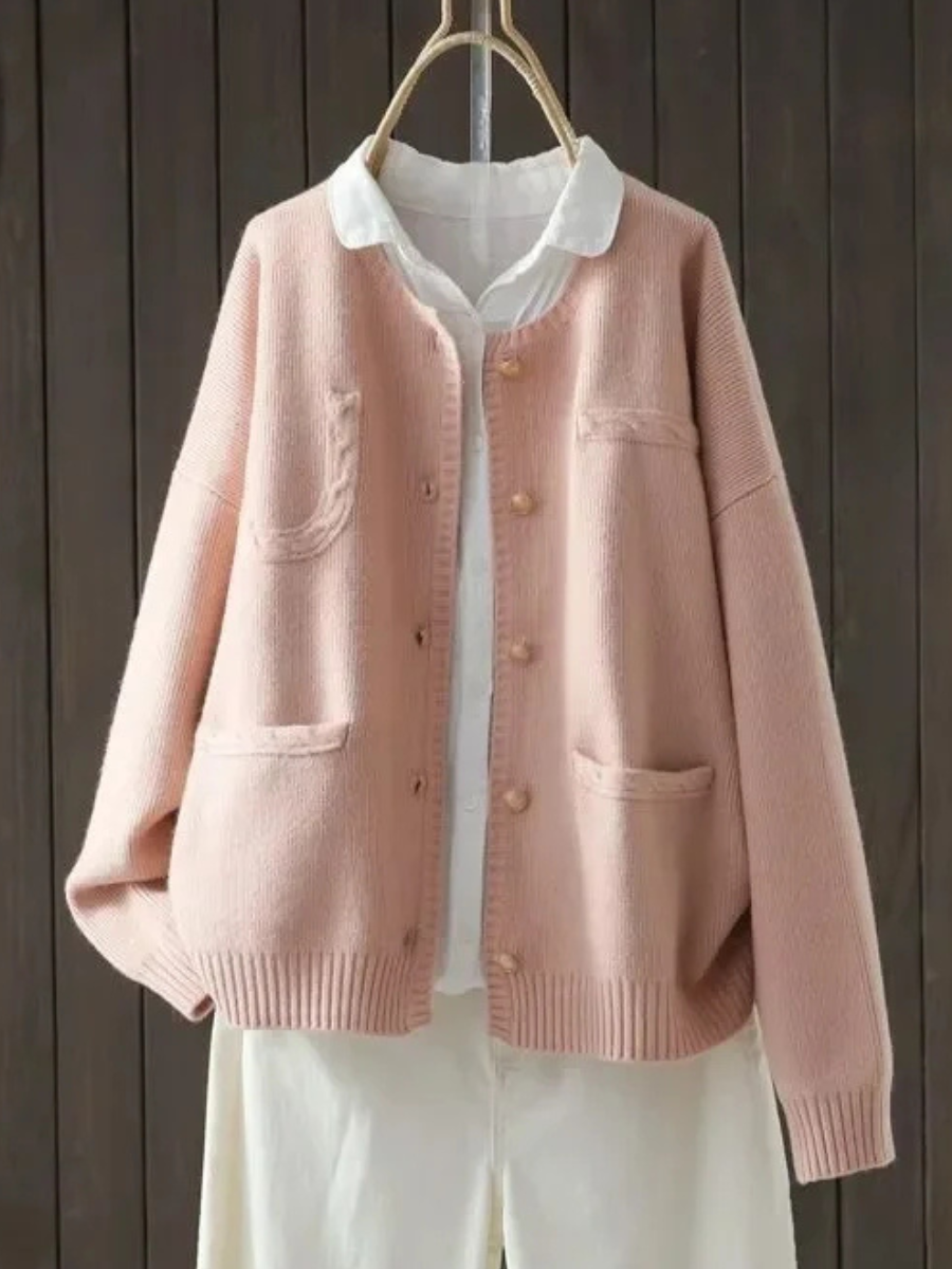 Lea | Eleganter Strickcardigan für Damen im Alltag