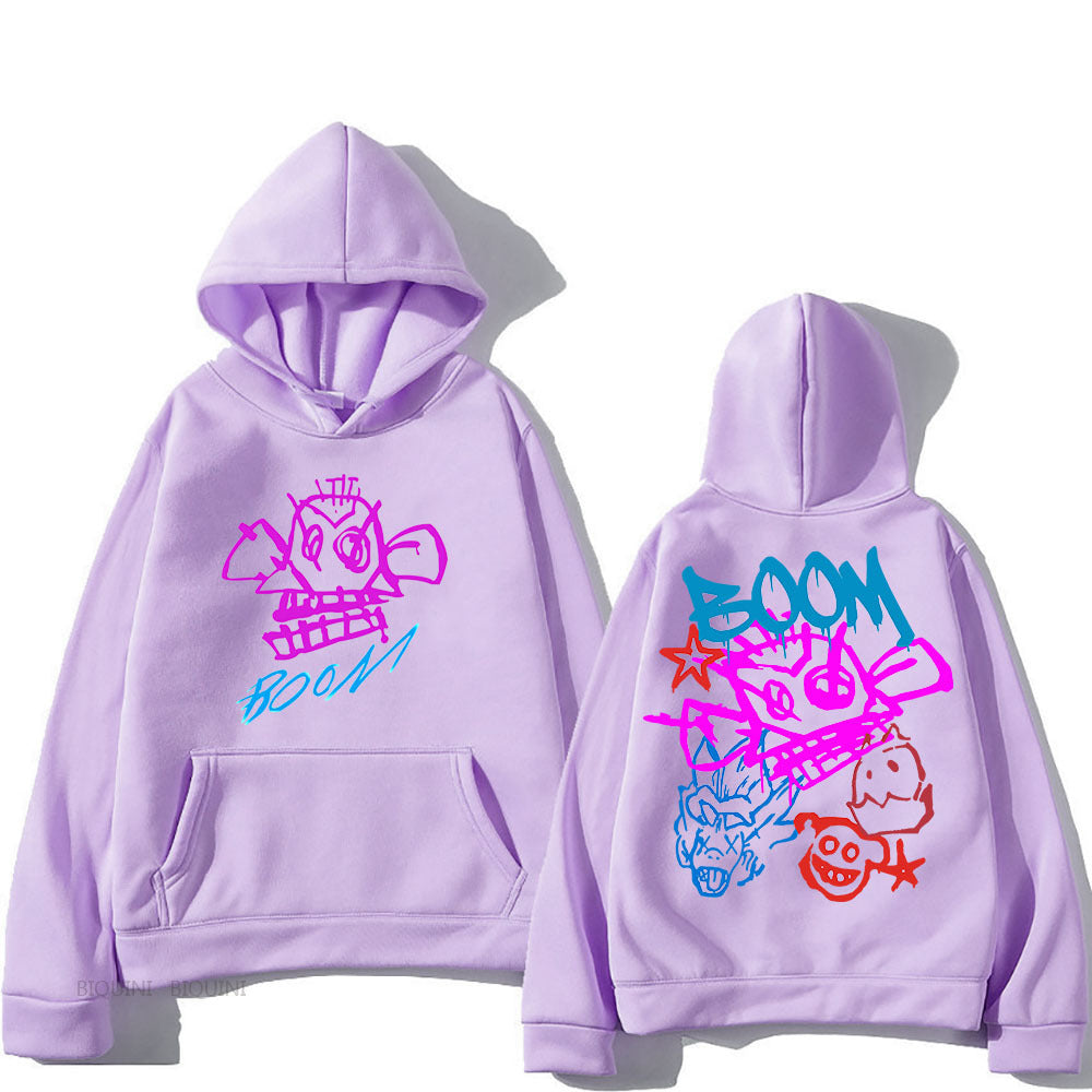 Sophie | Damen Langarm-Hoodie mit stylischem Jinx Motiv