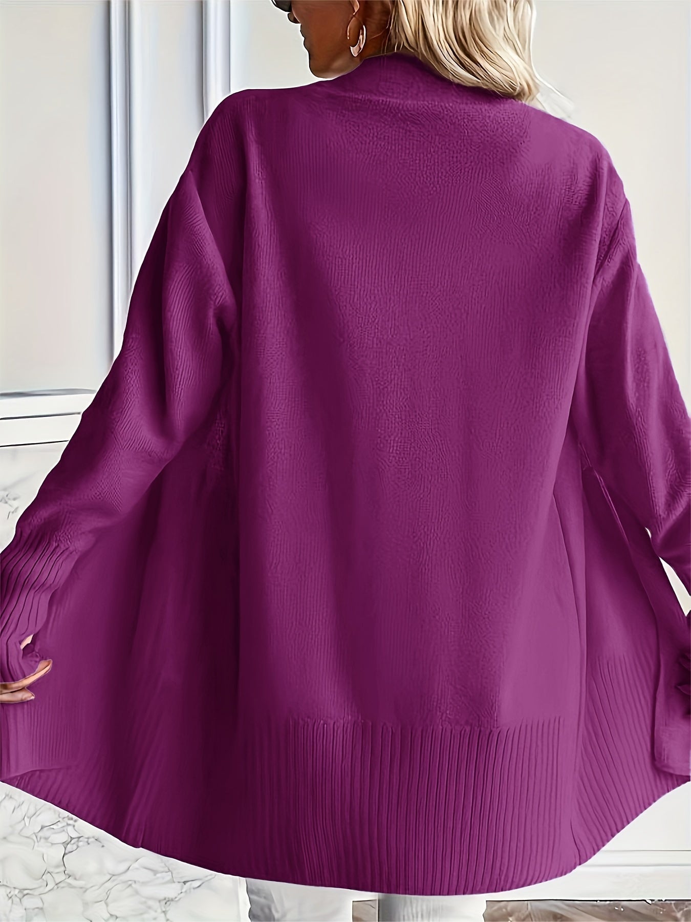 Leonie | Kuscheliger Cardigan Offener Schnitt