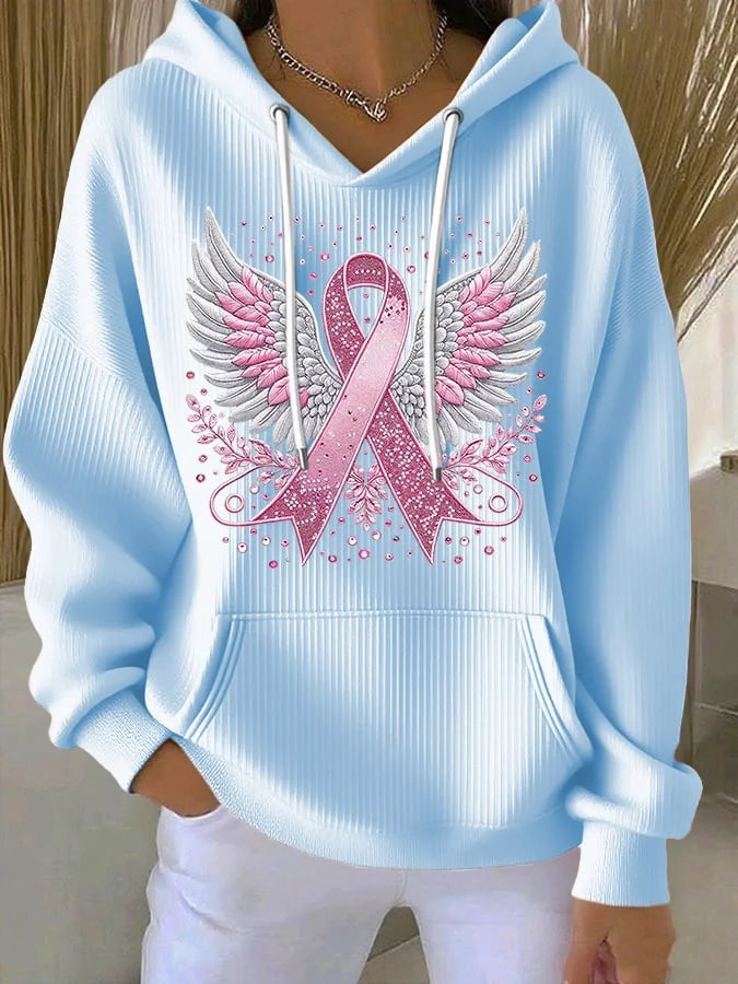 Clara | Trendiger Hoodie mit Ribbon-Akzenten für Damen