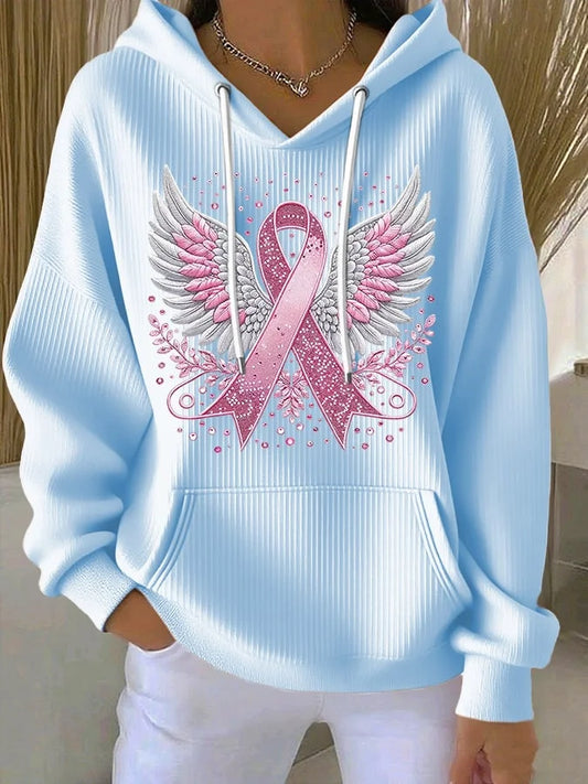 Clara | Trendiger Hoodie mit Ribbon-Akzenten für Damen