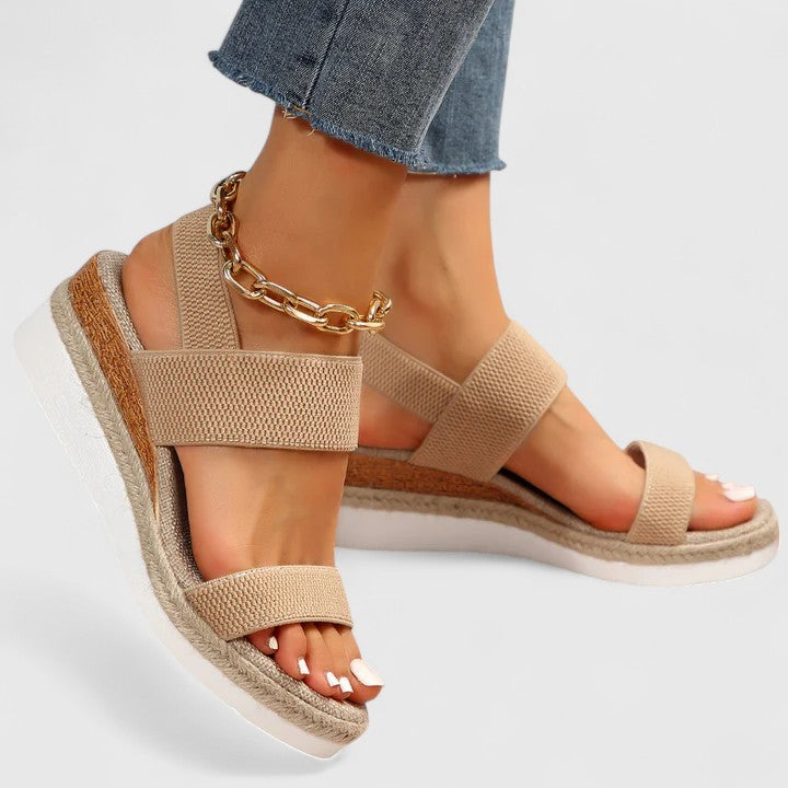Lara | Modische Küsten Sandalen Damen Elegant