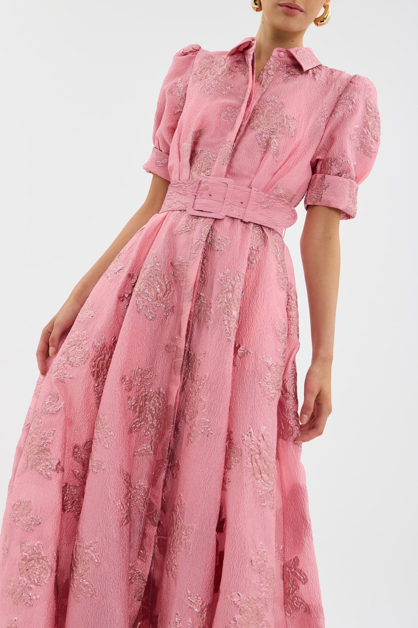 Nina | Kurzärmeliges Damen Kleid modisch elegant