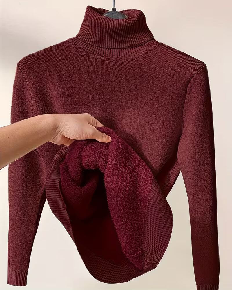 Lena | Warmer Rollkragenpullover weich & modern