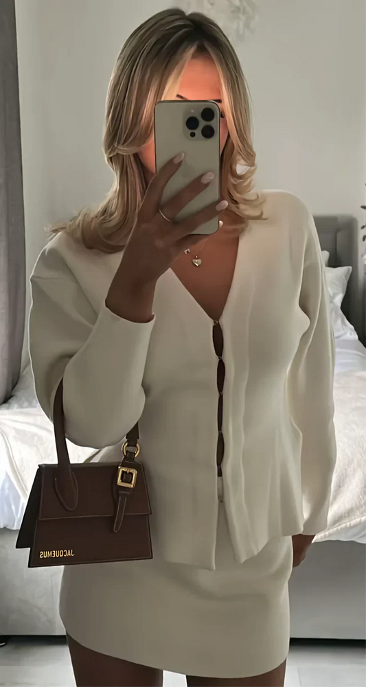Nora | Damen Strickset modern und angenehm zu tragen