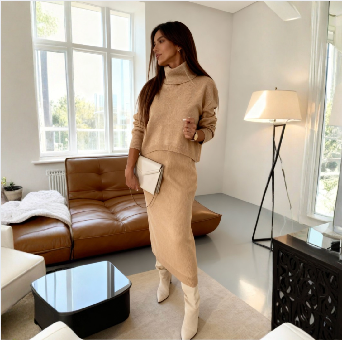 Mila | Elegantes Layering für Damen im Wintertrend