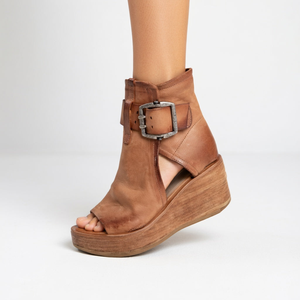Emma | Moderne Keil Stiefeletten Damen