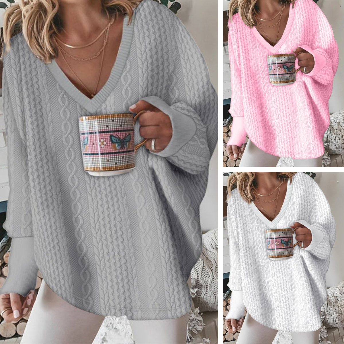 ELENA | Modischer Pullover für Damen im klassischen Schnitt