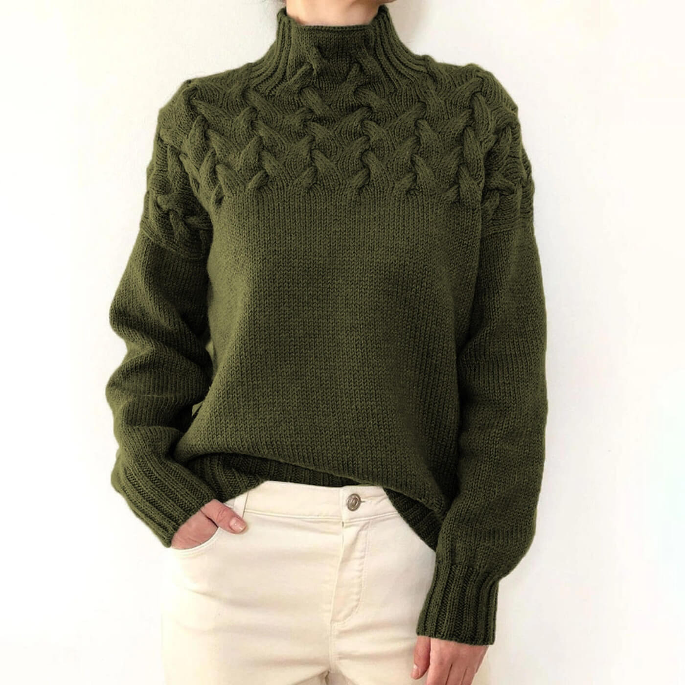 Lena | Kuscheliger Strickpullover für Wintertage