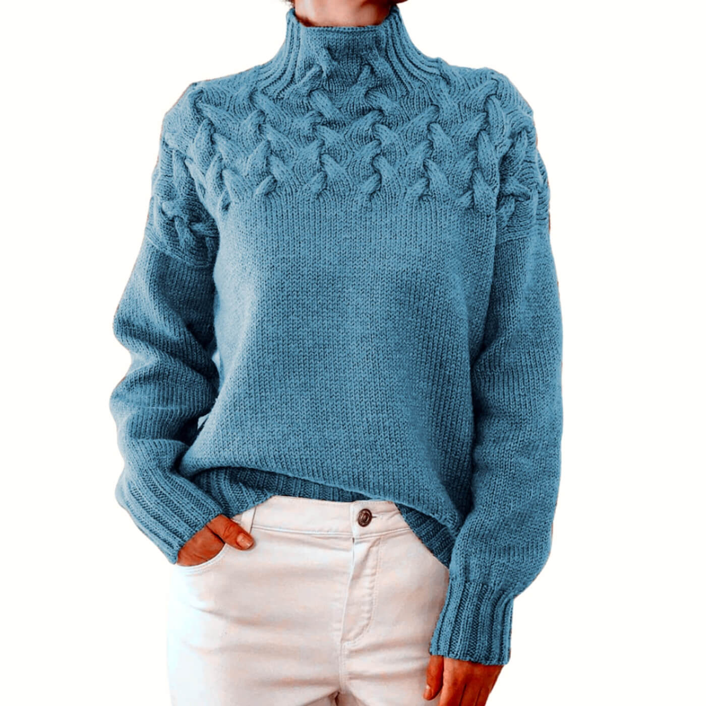 Lena | Kuscheliger Strickpullover für Wintertage