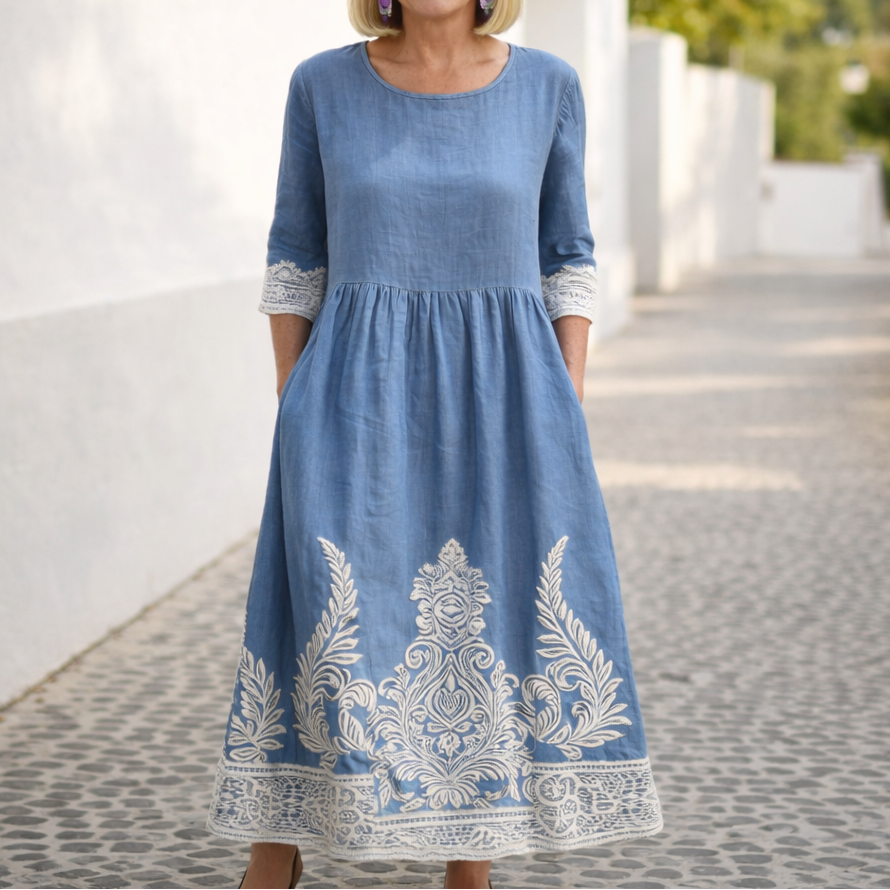 Daniela | Feminines Maxikleid für Damen