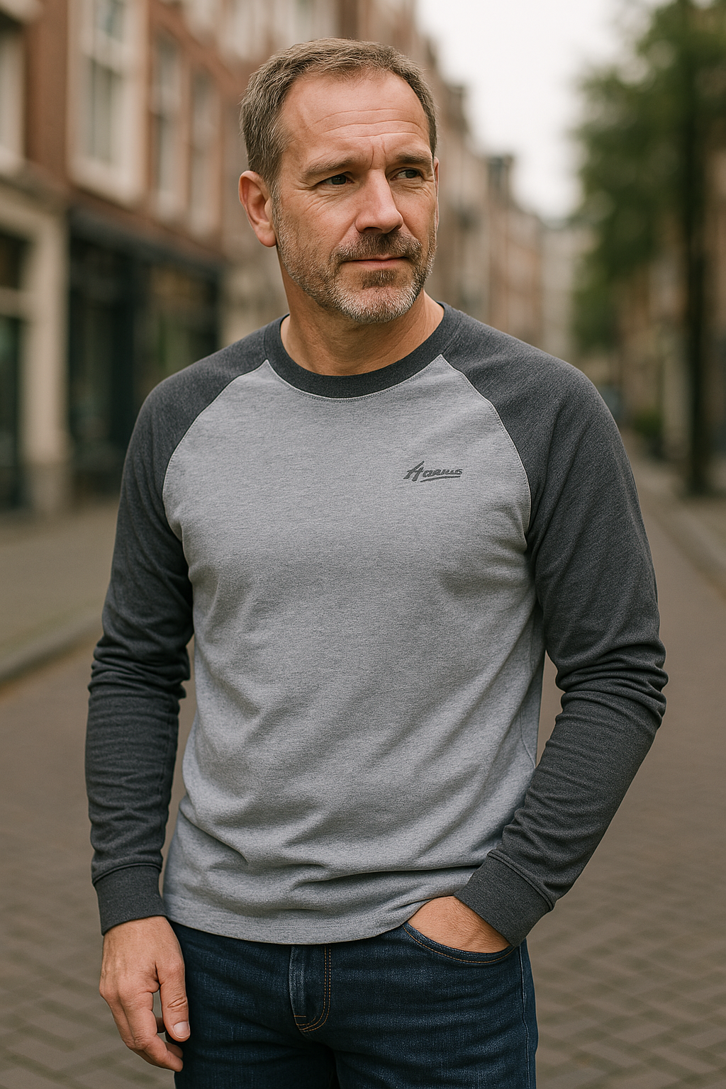 Moritz | Stylisches Langarmshirt für Herrenmode