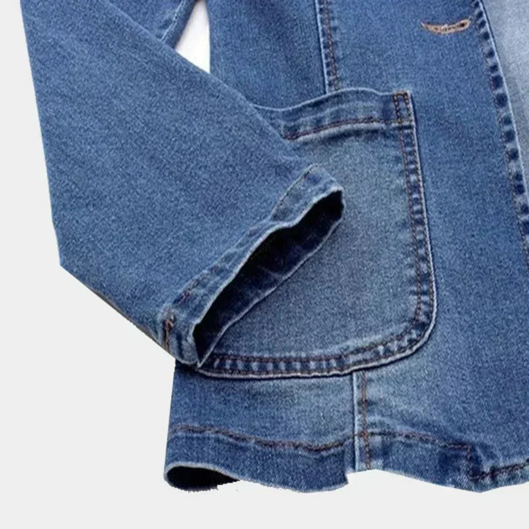Nina | Modischer Denim-Blazer für Damen im Büro-Look
