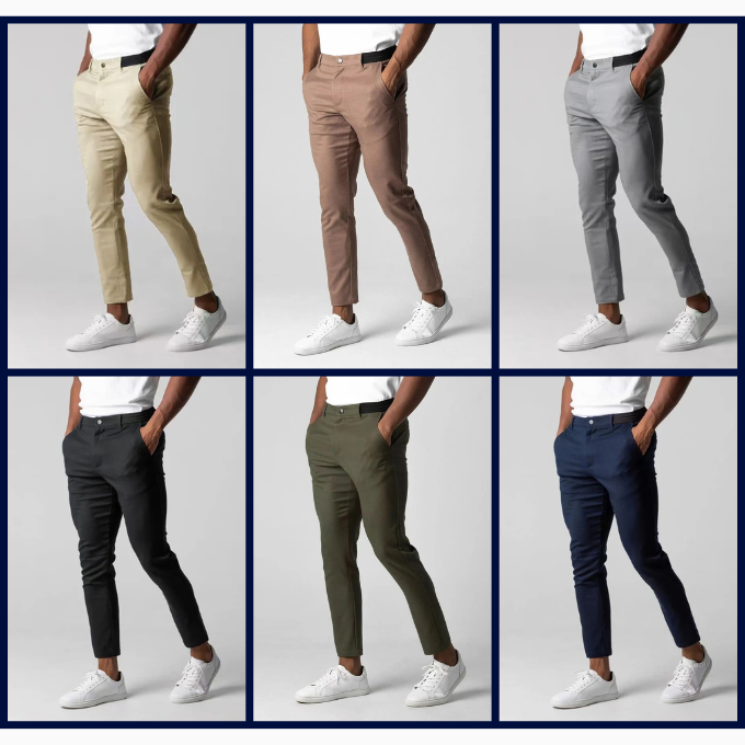 Paul | Kingston Chinos mit moderner Silhouette