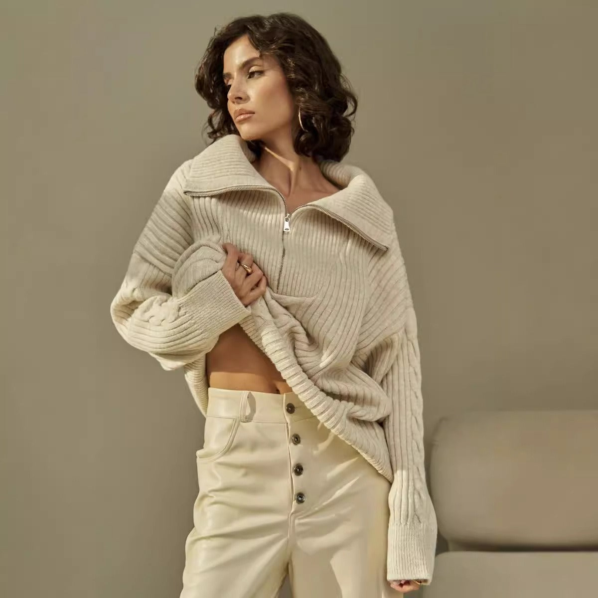 Lea | Komfortabler Pullover für Damen im Oversized-Look