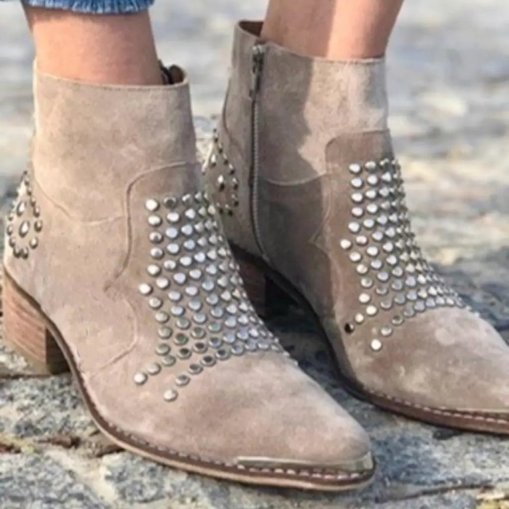 Emma | Damen Stiefeletten modern elegant kombiniert
